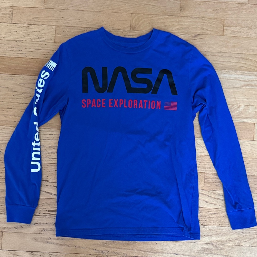 Well Worn Royal Blue Graphic Tee